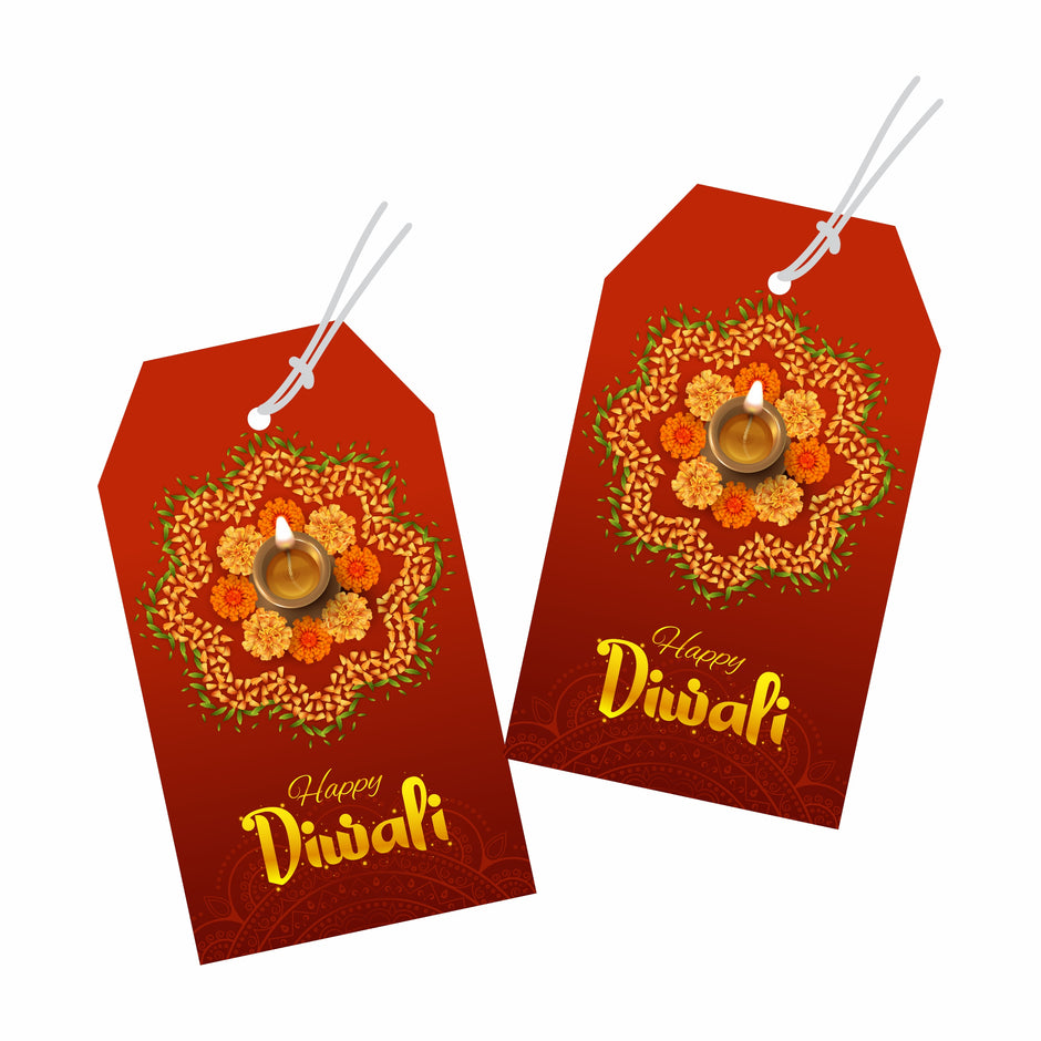 Happy Diwali Tags for Gifts | Unique Deepawali Gift Tags – Infistyle