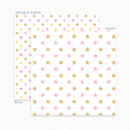Dreamy Delight Paper Pattern For Scrapbooking Pack of 24 Sheets
