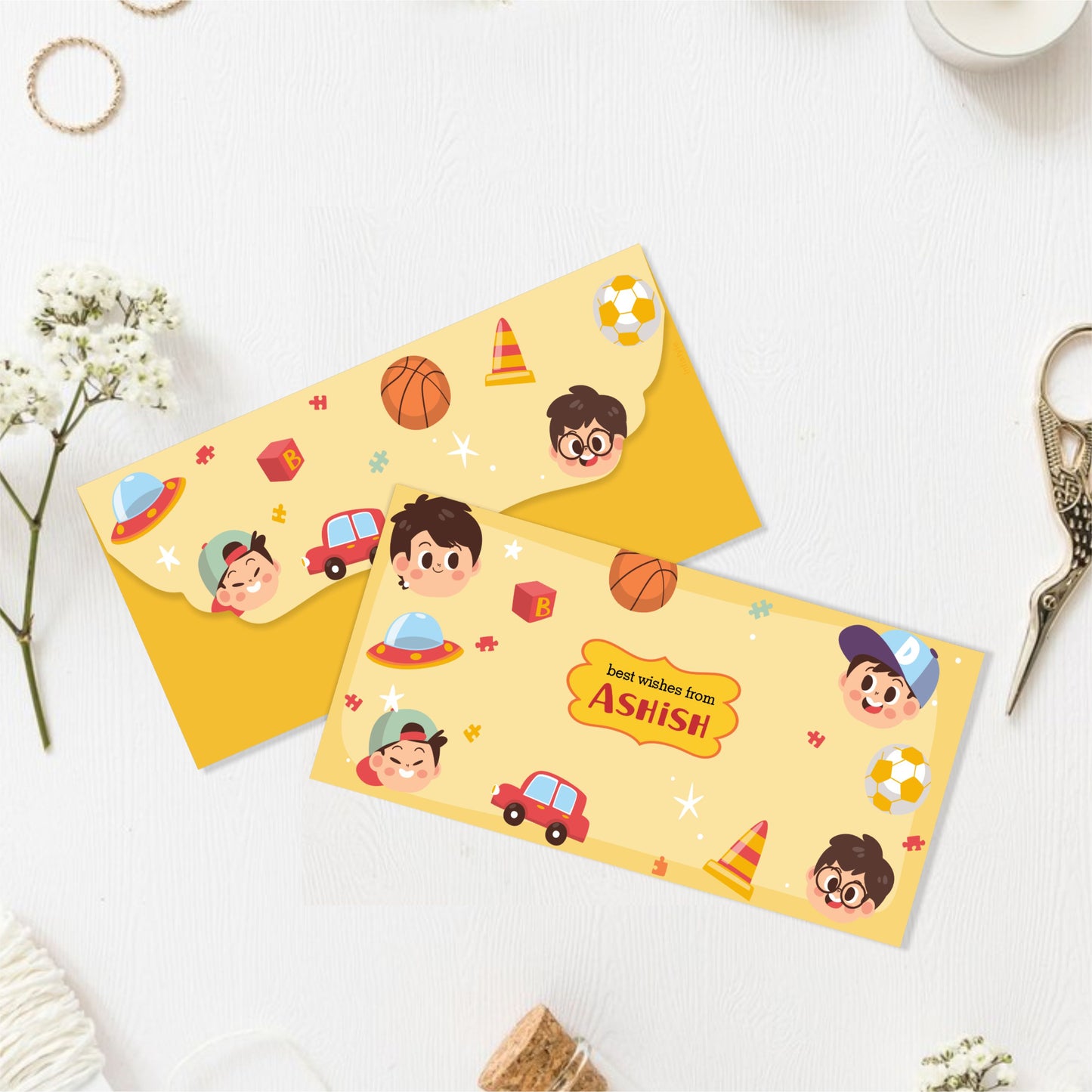 Kids Envelope For Gifting Customized Kids Envelope