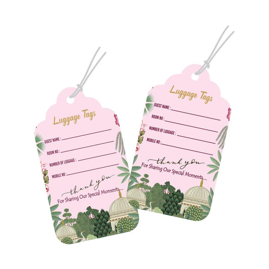 Luggage Tags for Wedding 300 GSM Cardstock Tags