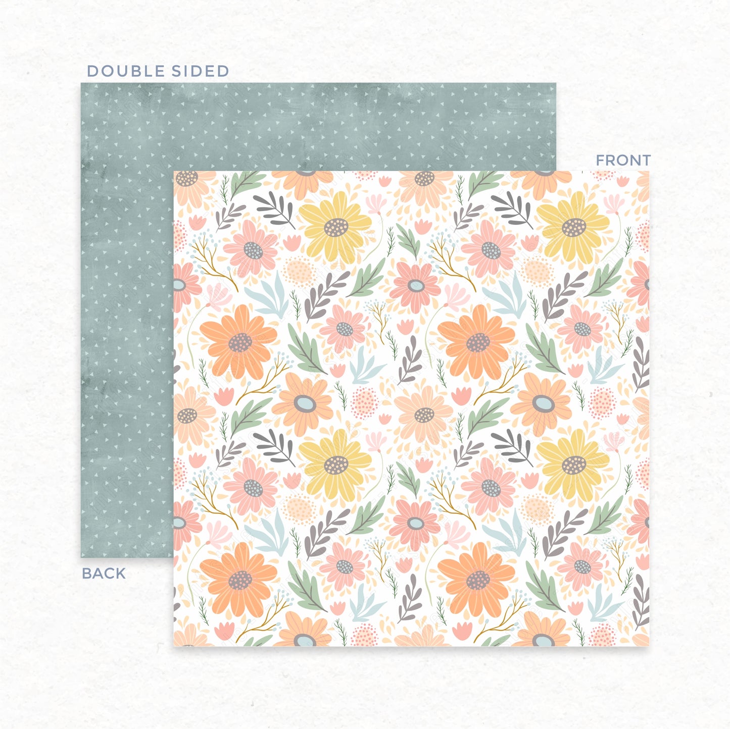 Day Dreamer Paper Pattern Double Sided Paper Pattern 250 gsm thick 20 Sheets
