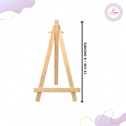 Easel Stand Wooden 5 Pieces for Art Painting Easel Stand 6inches